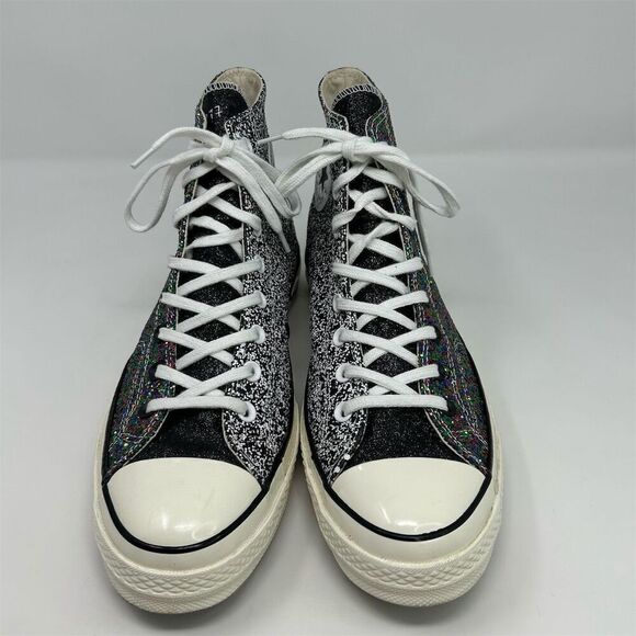 Converse x JW Anderson Chuck 70 Hi Glitter Pack Multicolor Size 12 Black White - Picture 6 of 15